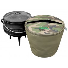 Camp Cover Potjie Cover 3-Leg No. 3 Polyester Camo ( 32.5 x 22 x 39 cm ) 